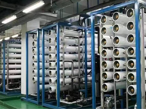 广东新能源双级反渗透纯水设备项目