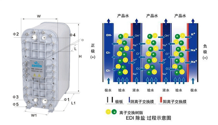 电子超纯水设备技术原理