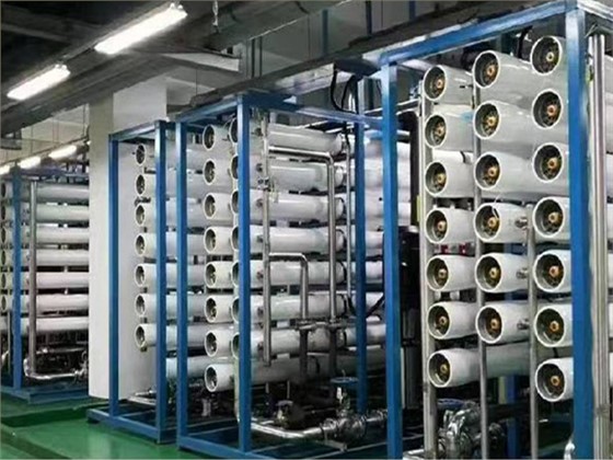 广东新能源双级反渗透纯水设备项目