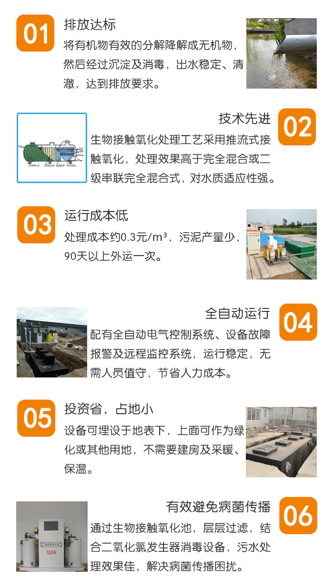医疗污水处理设备性能特点